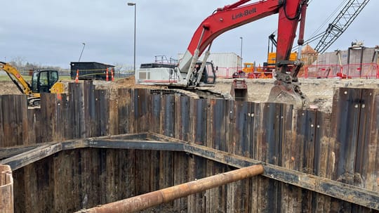 Excavation shoring